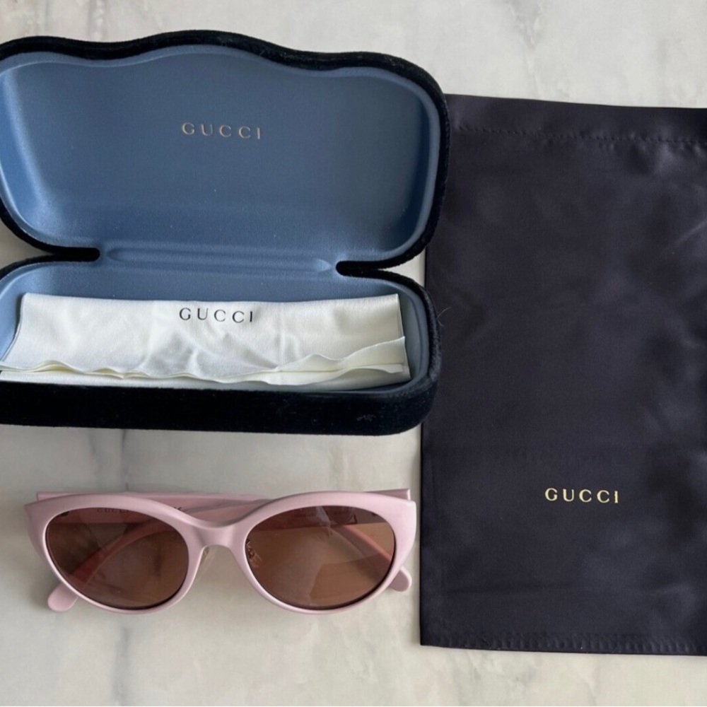Gucci Pink Sunglasses